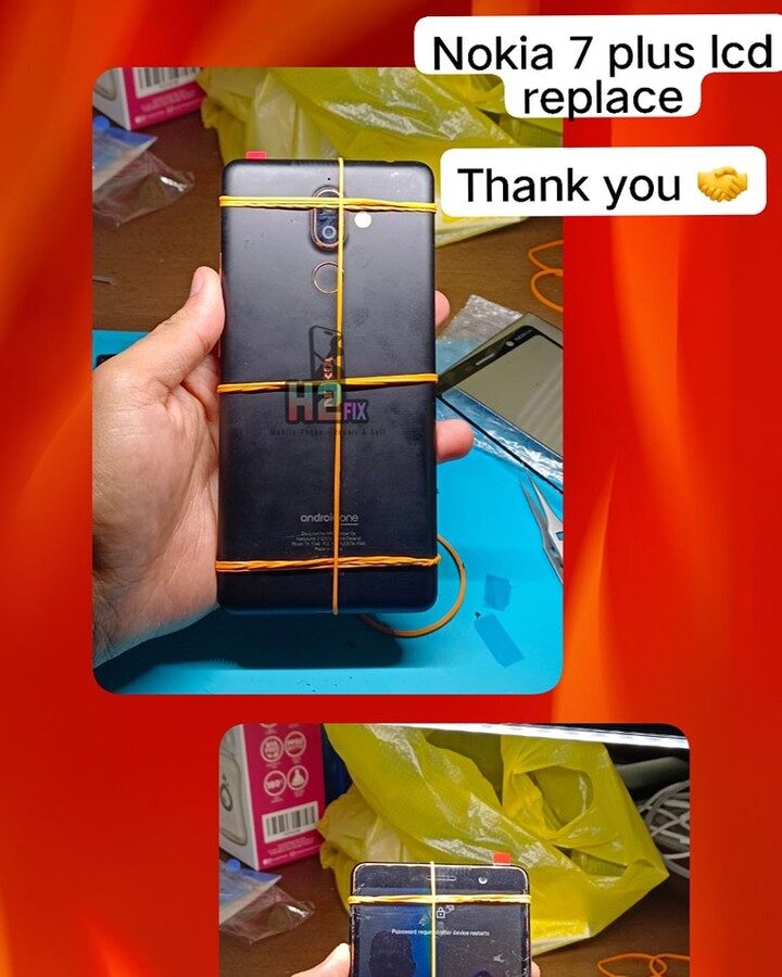 Penggantian LCD Nokia 7 Plus